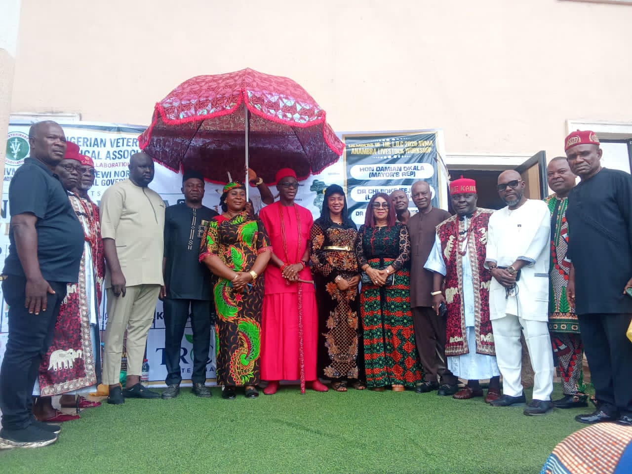 Members of NVMA, Anambra State Chapter in group photograph